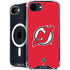 NHL New Jersey Devils Solid Background iPhone 16e MagSafe Case