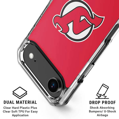 NHL New Jersey Devils Solid Background iPhone 17 Air MagSafe Case