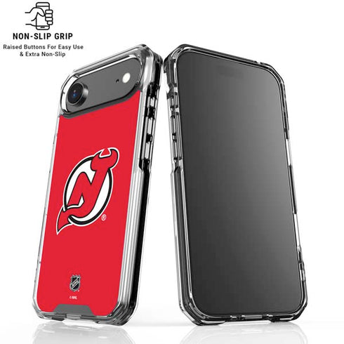 NHL New Jersey Devils Solid Background iPhone 17 Air MagSafe Case