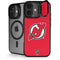 NHL New Jersey Devils Solid Background iPhone 17 Kickstand Case