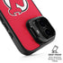 NHL New Jersey Devils Solid Background iPhone 17 Kickstand Case