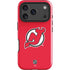 NHL New Jersey Devils Solid Background iPhone 17 Pro Impact Case