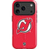 NHL New Jersey Devils Solid Background iPhone 17 Pro Magsafe Impact Case