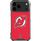 NHL New Jersey Devils Solid Background iPhone 17 Pro Max Clear Case