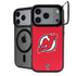 NHL New Jersey Devils Solid Background iPhone 17 Pro Max Kickstand Case