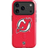 NHL New Jersey Devils Solid Background iPhone 17 Pro Max Magsafe Impact Case