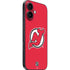 NHL New Jersey Devils Solid Background iPhone 17 Skin