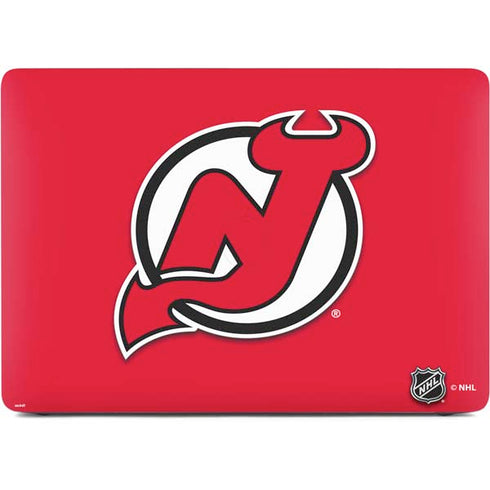 NHL New Jersey Devils Solid Background Apple MacBook Air Skin
