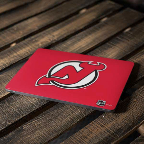 NHL New Jersey Devils Solid Background Apple MacBook Air Skin
