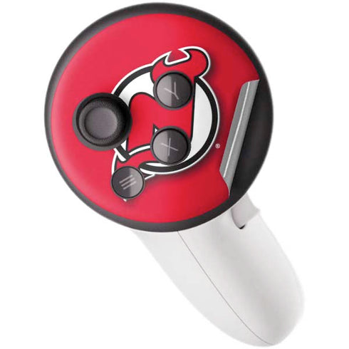 NHL New Jersey Devils Solid Background Meta Quest 3S Skin