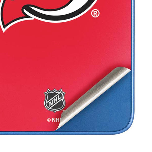 NHL New Jersey Devils Solid Background Moto G Play 4G (2024) Skin