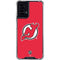 NHL New Jersey Devils Solid Background Moto G Power 5G (2024) Clear Case