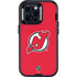 NHL New Jersey Devils Solid Background Otterbox Defender iPhone Skin