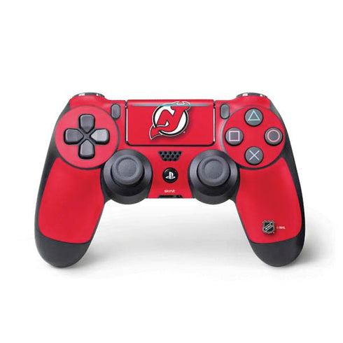 NHL New Jersey Devils Solid Background PlayStation PS4 Skins