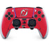 NHL New Jersey Devils Solid Background PS5 DualSense Edge Pro Controller Skin