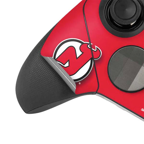 NHL New Jersey Devils Solid Background Xbox Elite Wireless Controller Series 2 Skin