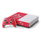 NHL New Jersey Devils Solid Background Xbox One S Console and Controller Bundle Skin
