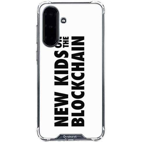 New Kids On The Blockchain Galaxy A36 5G Clear Case