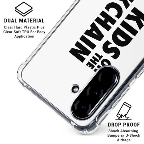 New Kids On The Blockchain Galaxy A36 5G Clear Case