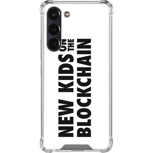 New Kids On The Blockchain Galaxy S24 FE Clear Case