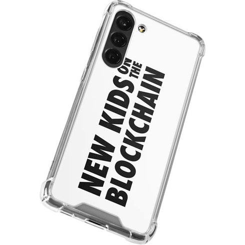 New Kids On The Blockchain Galaxy S24 FE Clear Case
