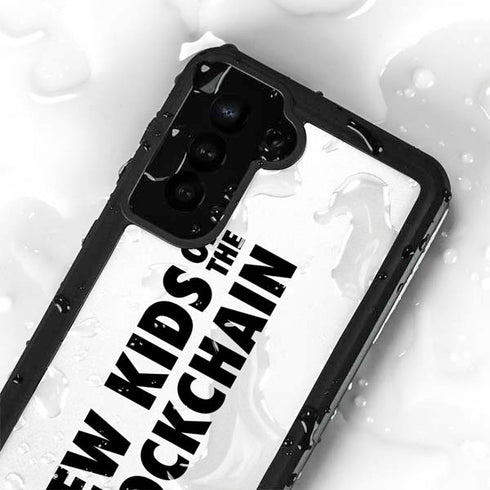 New Kids On The Blockchain Galaxy S24 Plus Waterproof Case