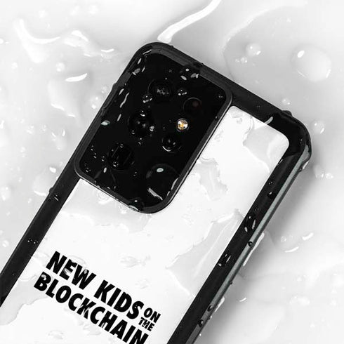 New Kids On The Blockchain Galaxy S24 Ultra Waterproof Case