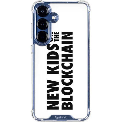 New Kids On The Blockchain Galaxy S25 Plus Clear Case