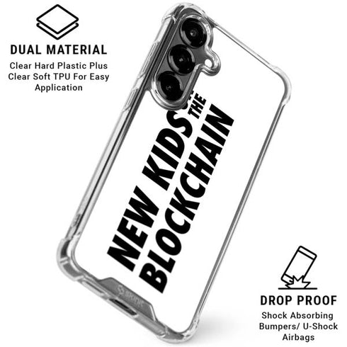 New Kids On The Blockchain Galaxy S26 Clear Case