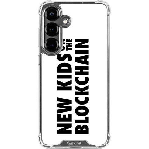New Kids On The Blockchain Galaxy S26 Plus Clear Case