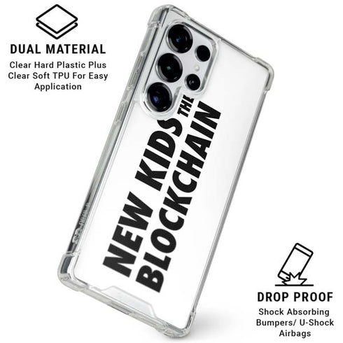 New Kids On The Blockchain Galaxy S26 Ultra Clear Case