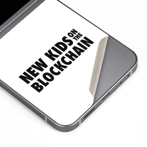 New Kids On The Blockchain Galaxy Z Flip6 Skin