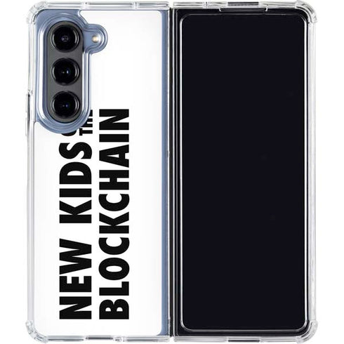 New Kids On The Blockchain Galaxy Z Fold5 5G Clear Case