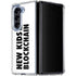 New Kids On The Blockchain Galaxy Z Fold5 5G Clear Case