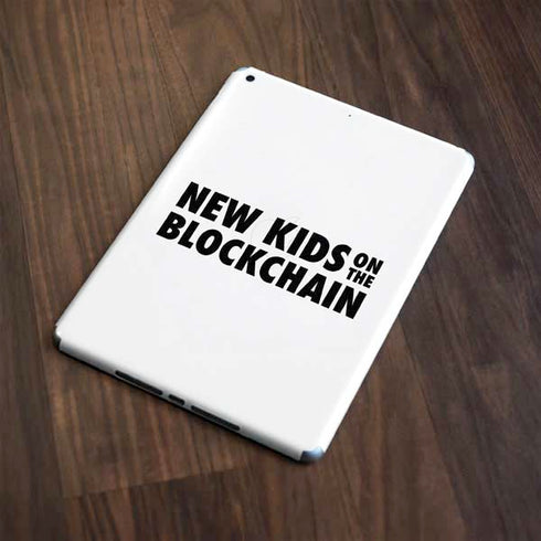 New Kids On The Blockchain Apple iPad Skin