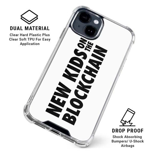 New Kids On The Blockchain iPhone 15 Clear Case