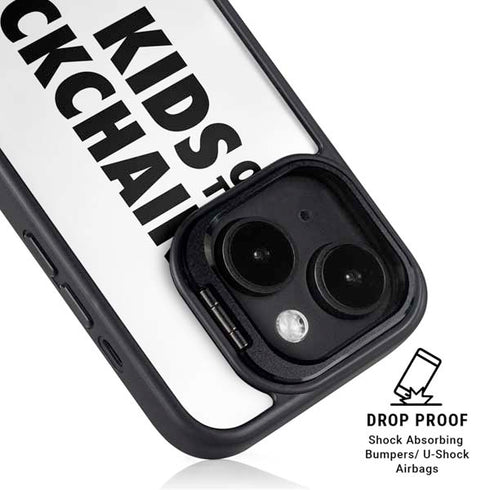 New Kids On The Blockchain iPhone 15 Kickstand Case