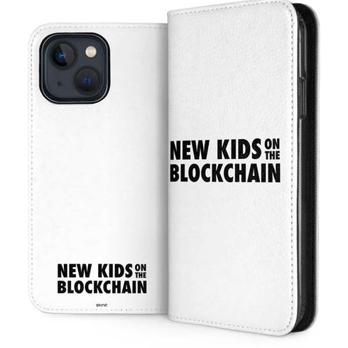 New Kids On The Blockchain iPhone 15 Plus Folio Case