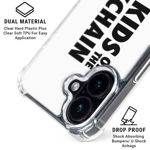 New Kids On The Blockchain iPhone 16 Clear Case