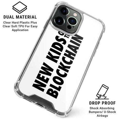 New Kids On The Blockchain iPhone 16 Pro Max Clear Case