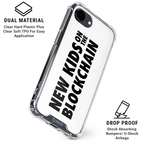 New Kids On The Blockchain iPhone 16e Clear Case