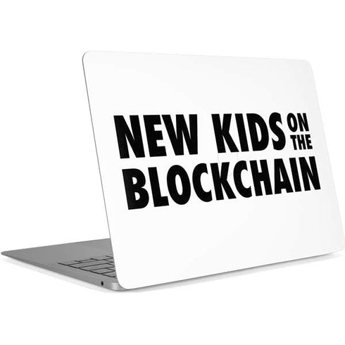 New Kids On The Blockchain Apple MacBook Air Skin