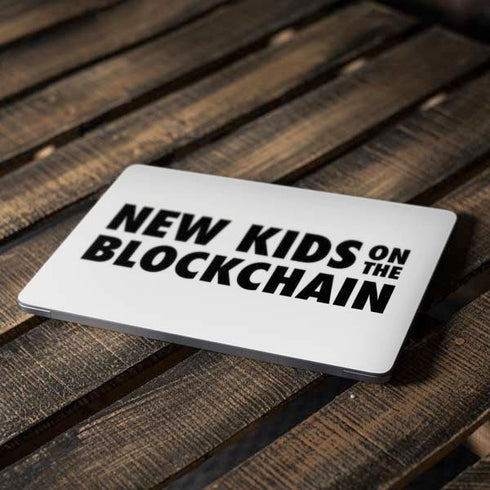 New Kids On The Blockchain Apple MacBook Air Skin