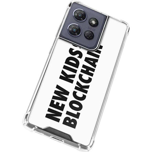 New Kids On The Blockchain Moto G 5G (2025) Clear Case