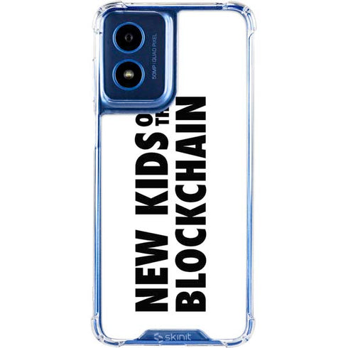 New Kids On The Blockchain Moto G Play 4G (2024) Clear Case