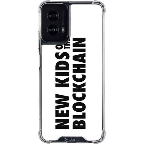 New Kids On The Blockchain Moto G Power 5G (2024) Clear Case