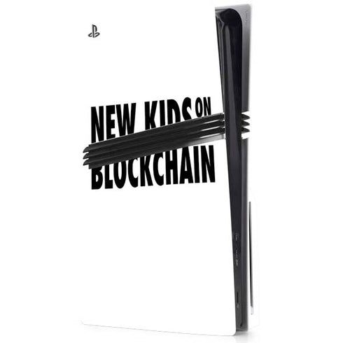 New Kids On The Blockchain PS5 Pro Disk Console Skin