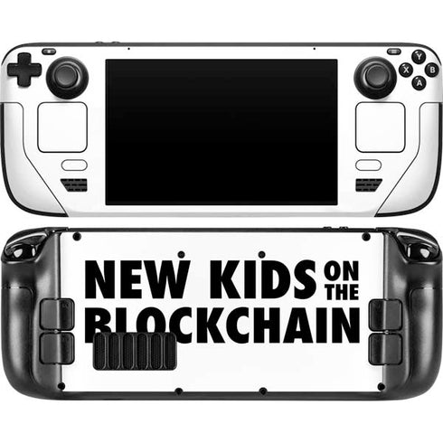 New Kids On The Blockchain Steam Deck Handheld Gaming Computer OLED Skin