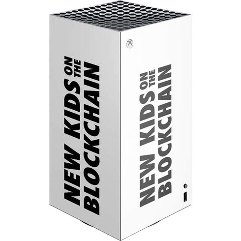 New Kids On The Blockchain XBox Series X Digital Edition Console Skin