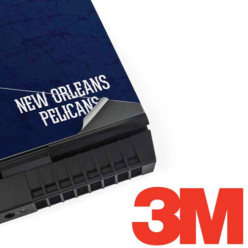 NBA New Orleans Pelicans Distressed Dell Alienware Skin